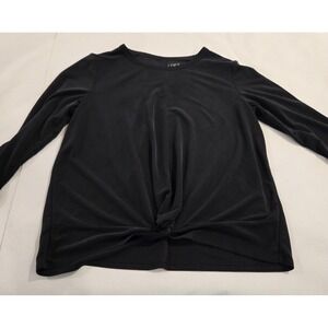 Loft Outlet Women's Long Sleeve Twist Front Lightweight Sweater Buttery Soft M